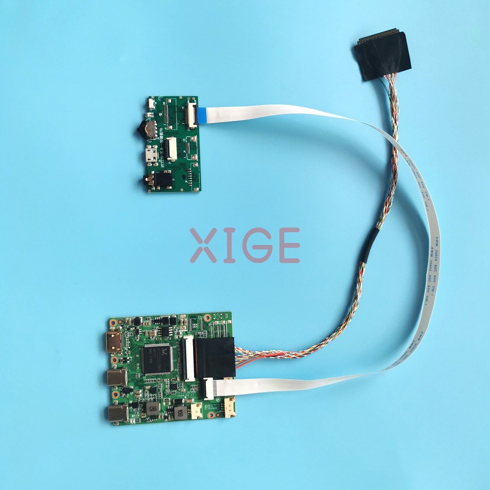 Microcontroller Kit - Fit LP140WH1(TL)-TLA1/TLC6/TLD6/TLE2 40 Pin LVDS TYPE-C