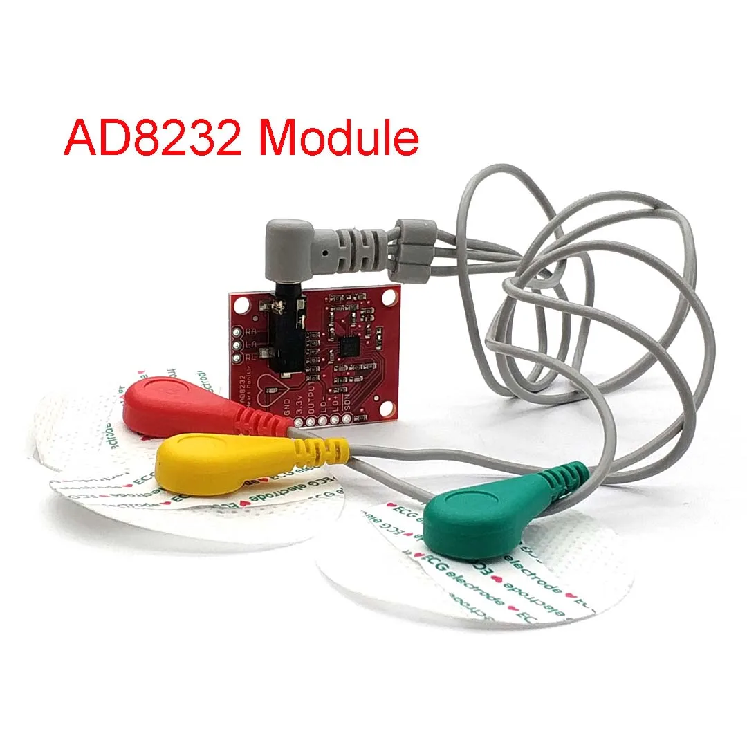 Sensor Kit Arduino - Modulo ECG AD8232 Kit modulo sensore