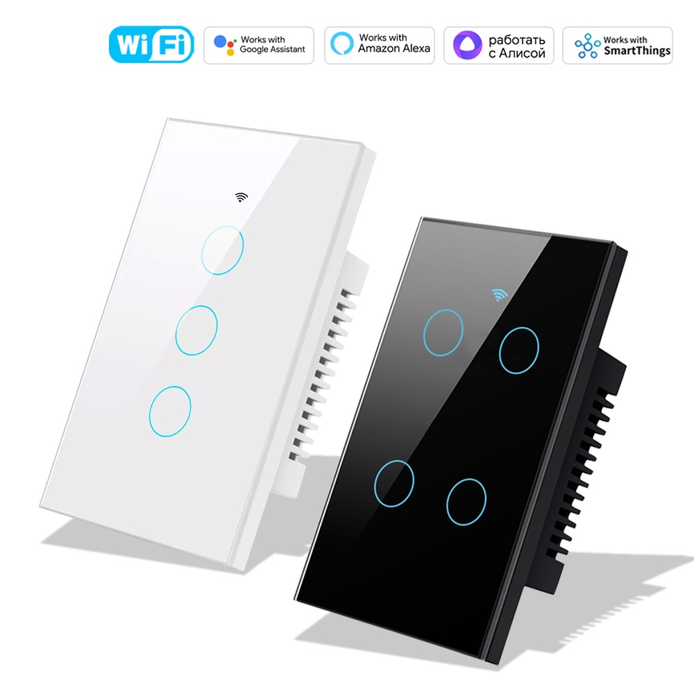 Smart Light Switch Wifi - Interruttore a Muro Touch Smart Life