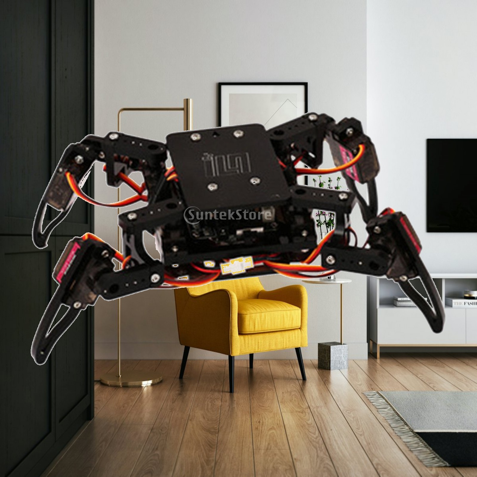 Stem Robotics Kit - Kit Robot Quadrupede STEM, Robot Rampicante