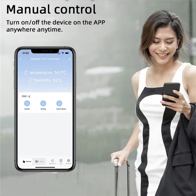 A01F-Tuya Interruttore WiFi Sm - Wifi Thermostat recensione e prezzo