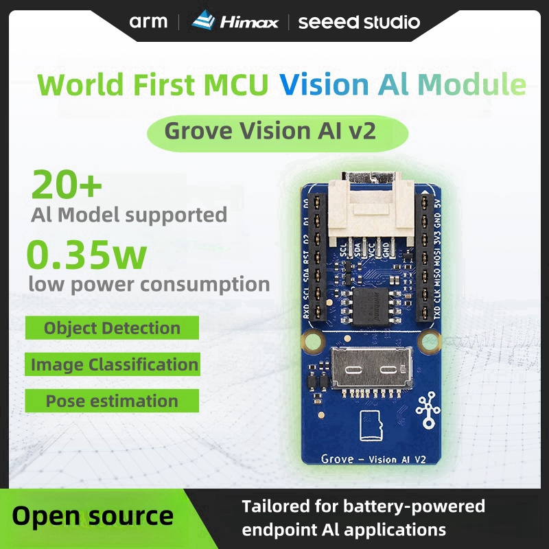 Kit Grove Vision AI V2: proces - Sensor Kit Arduino recensione e prezzo