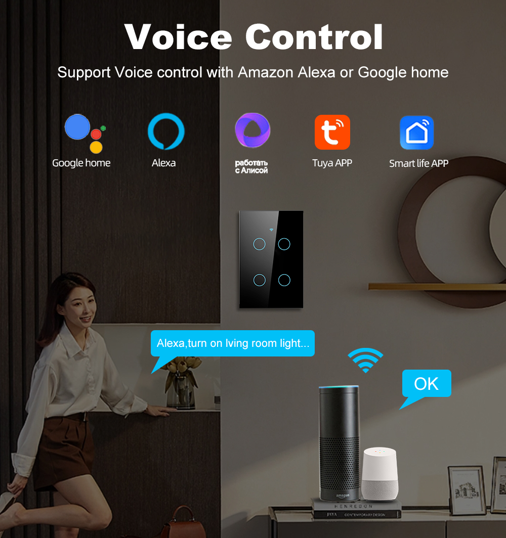 Interruttore a Muro Touch Smar - Smart Light Switch Wifi recensione e prezzo
