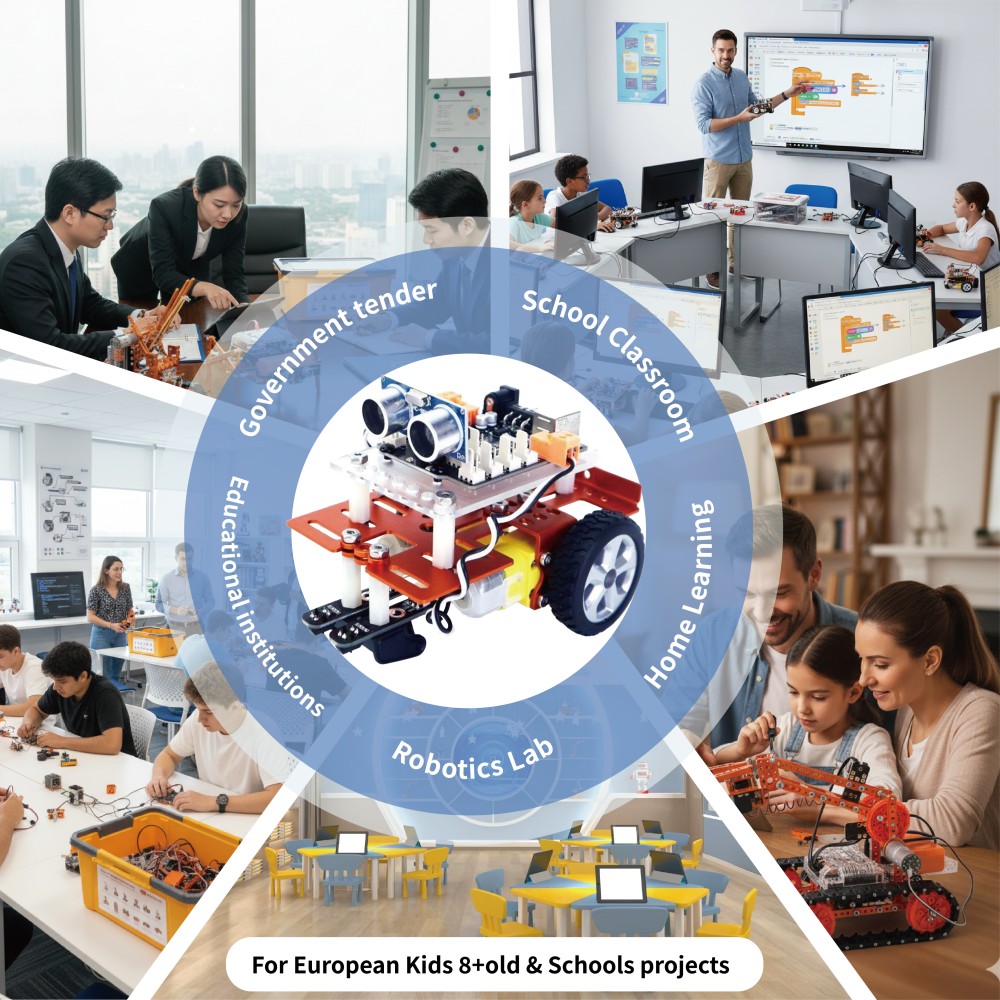 Kit Robotico WEEEMAKE per Prin - Stem Robotics Kit recensione e prezzo
